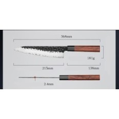 Hezhen 8 8.5 "Glava glave, nosilec lesa, primer