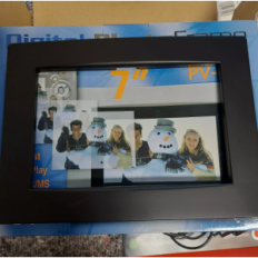 Digitale fotolijst 7 inch Highpeq PV-720 USB-SD-kaartvoeding