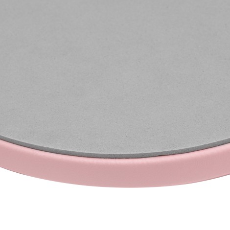 Repose-coude MOMO 9-M rose — gros plan accoudoir