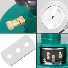 Cutout for fabrics made of Baoshishan non-woven fabrics for laboratories and textile materials testing, precision and solid