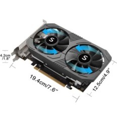 Vaurioitunut SPLOS GTX 1050 TI 4 FI GDDR5-näytönohjain, PCIe, 128 bittiä