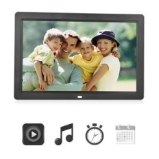 Frame digital vbestlife 12 "YS03187-07, LED HD, relógio, MP4 / AVI
