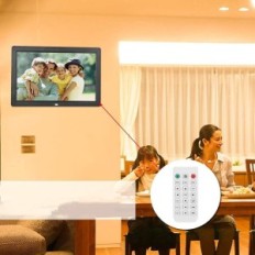 Digital Frame vbestlife 12 "YS03187-07, HD LED, klokke, MP4 / AVI