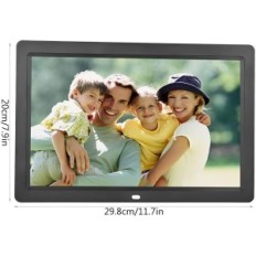 Digital Frame vbestlife 12 "YS03187-07, HD LED, klokke, MP4 / AVI