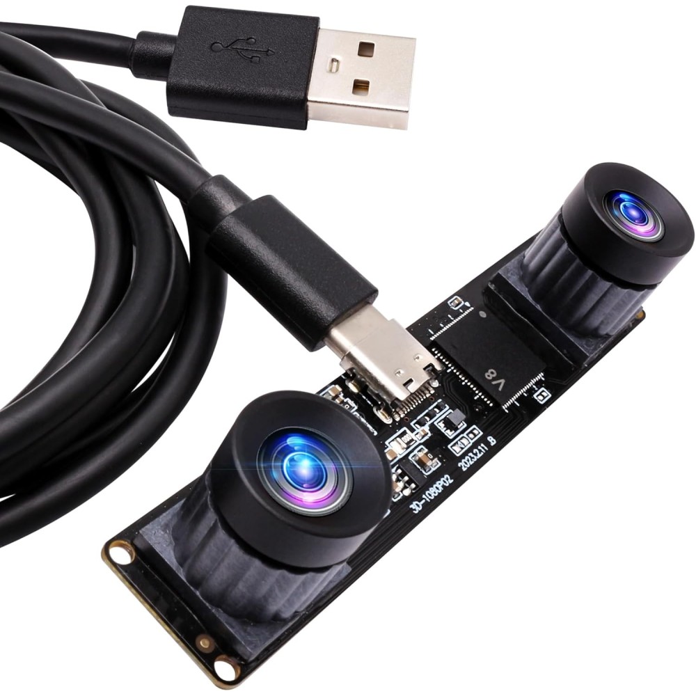ELP-USB3D1080P02-V85 Dvojni objektiv USB fotoaparat, 1080p 60fps