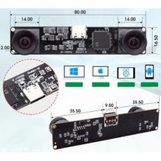 ELP-USB3D1080P02-V85 Dual Lens USB-kamera, 1080p 60fps