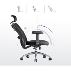 Gebrauchte ergonomischer Bürostuhl Sihoo M18-M148, Kopfstütze