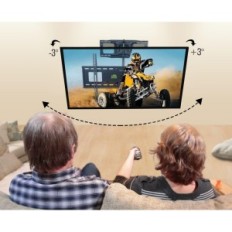 Seina käepideme TV sepistamine Mount FM9388-B, ARM 42 ", VESA 600x400