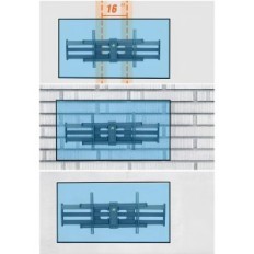 Brukt Wall Holder TV Smiing Mount EP9450-B, ARM 43 ", VESA 600x400