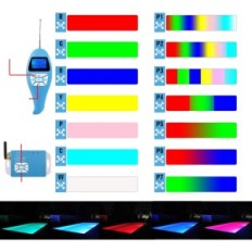 Skadad LED-lampa för lylmle 35W RGB Pool, fjärrkontroll, 140 ° vinkel, 2 st