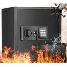 Fire-resistant 40 L Safe with fire-resistant pocket for documents