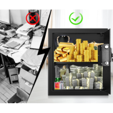 Brandfast 40 l Sikker med brandsikker lomme til dokumenter