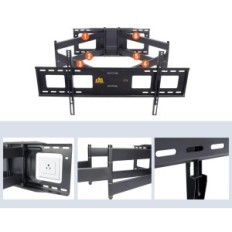 Suporte de parede TV Forjamento Monte HY9401-B, 990mm braço, VESA 800x400