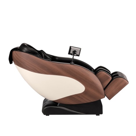 Sakura massagestoel 305 Hout Lederen — zijaanzicht