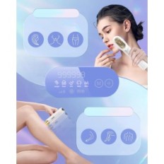 Sarlisi Laser Epilator med kølefunktion, 5 udstillingsmetoder