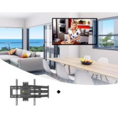 Maniglia angolare TV Forgiatura Mount HY9414-B, Spalla 33 ", VESA 400x400