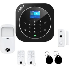 Σύστημα συναγερμού Dadvu DV-2AT, WiFi, GSM, 100 Ζώνες, Tuya, Google, Alexa