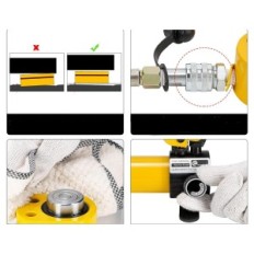 Cilindro usado 10T + CP-180 bomba (CGOLDENWALL CGB-180), salto de 2 mm