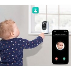 Kamera BotsLAB C221 WiFi 3k 5mp 360 °, liike / melu, yö, alexa