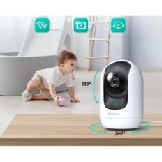 Gebruikte Camera Botslab C221 WiFi 3K 5MP 360 °, beweging / lawaai, nacht, Alexa