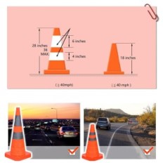 Pince de route Guardlead LZ02 PRO 70 cm d'occasion, 4 pcs., Reflective