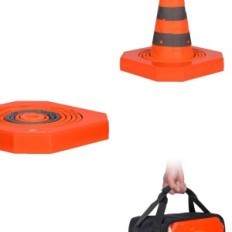 Použité GuardLead LZ02 Pro 70 cm Silniční svorka, 4 ks., Reflexní