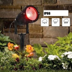 Hage lampe Ahotsuk 5W LED, IP66, RGB, fast, sett 8 stk, G klasse