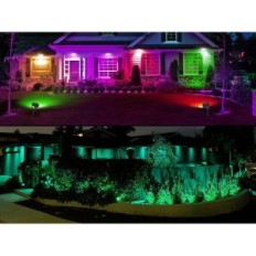 Garden lamp AHOTSUK 5W LED, IP66, RGB, stuck, set 8 pcs, G class