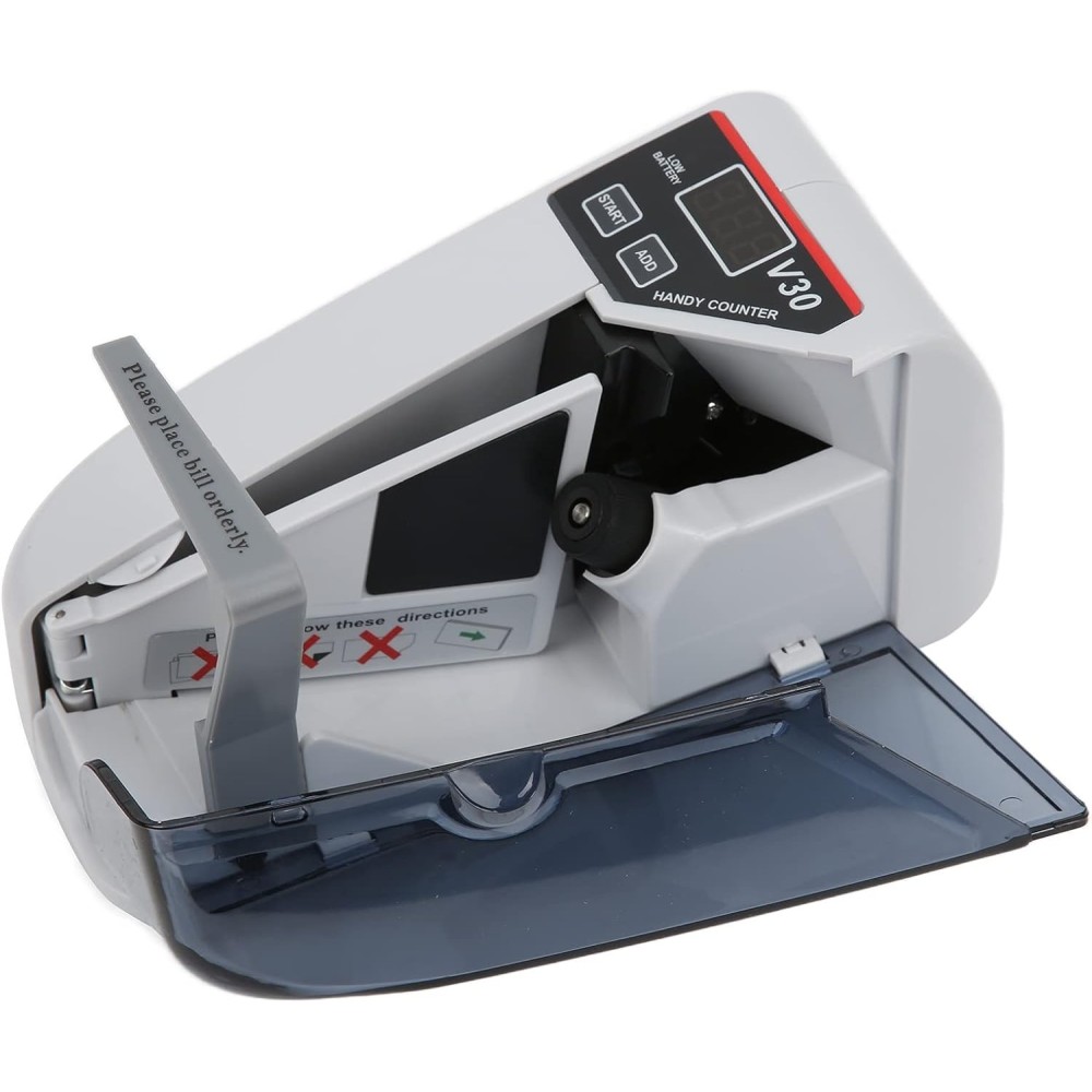 Brugt penge rekord, 7.3x2.8x4", 600 pengesedler / min, EU-plugin