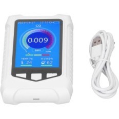 Detektor ozonu, LCD 3.5", przenośny, USB, monitorowanie jakości powietrza