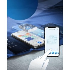 Ένα ρομπότ ξεσκονισμού με Ecovacs T9 AIVI, λειτουργία δαπέδου 5200MAH, που χρησιμοποιείται