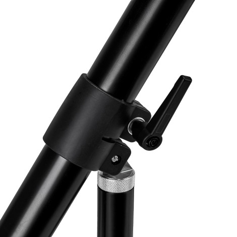 ACTIVESHOP Ringlampa Fäste Justerbar Stål Väggfäste — närbild av handtag