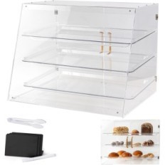 ODOXIA cukrászda, akril, 3-szint, cookie-expozíció