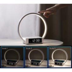 Yövalaisin Wilit LED 10 W, herätyskello, kosketus, himmennettävä, pakokaasu