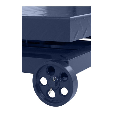 Noliktavas platformas svars ar riteņiem SBS-PF-600/100 LCD līdz 600 kg