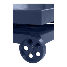 Raktári platform súlyú kerekekkel SBS-PF-600/100 LCD 600 kg-ig