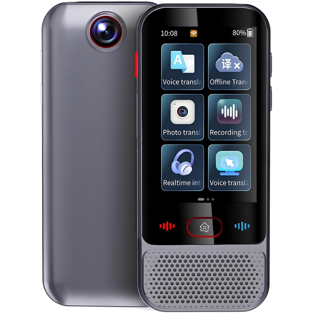 Damaged Bisophice voice translator with photo translation function 139 languages