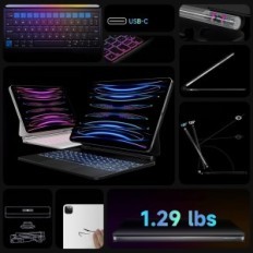 Rabljeni Ninom na tipkovnici za iPad Air 11 Inches 2024 (M2), AZERTY