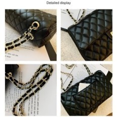 Hámozott bőr kézitáska nő Trendy elegáns válltáska dekoratív lapáttal