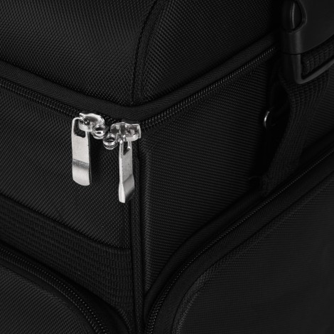 Valise cosmétique Look 328 sur roulettes — gros plan étiquette