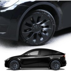 Beschermende wielafdekking 20 inch Tesheer aan Tesi Model Y, Set van 4 stuks