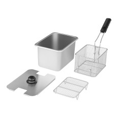 Singola friggitrice elettrica con un termostato Ego 4L