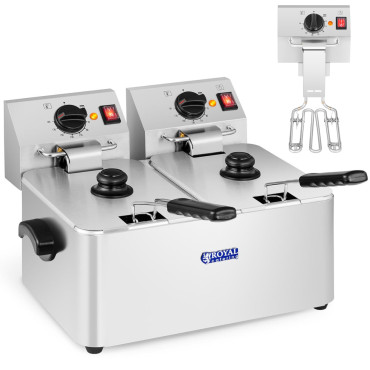 Double Electric Fryer med...