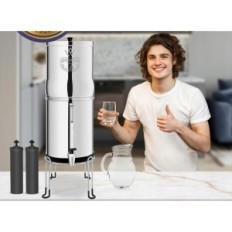 Weeplow Sistema de filtragem de água Venus 11L, AISI304, sem filtros, exposição