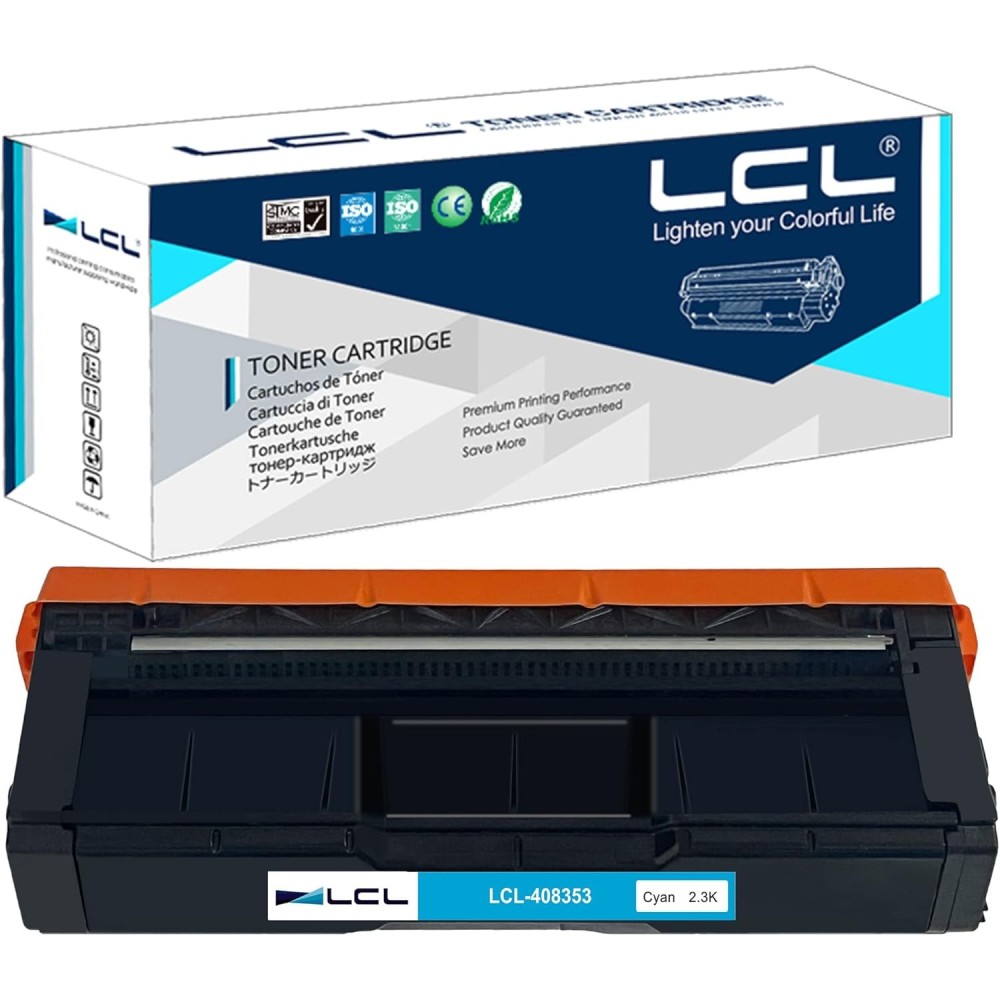 LCL-408353 Toner, M C250H / C250FWB / PC300W, Ricoh, Cyan zamenjava