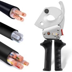 Newtry XLJ-D-500 kabelkutter, opptil 500 mm², stål, glidende håndtak