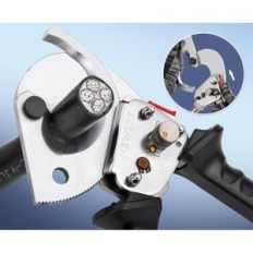 Πρότυπο καλωδίου καλωδίων XLJ-D-500, έως 500mm², χάλυβα, ολισθαίνουσα λαβή