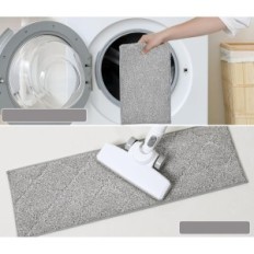 Conjunto de 15 hendores acogedores de la estera en las escaleras, 70x22 cm, antideslizante, gris