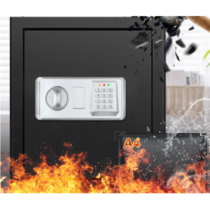 Fire-resistant Tepafac 45 L 2.3 CUB Secured Safe for documents and valuables with fire protection