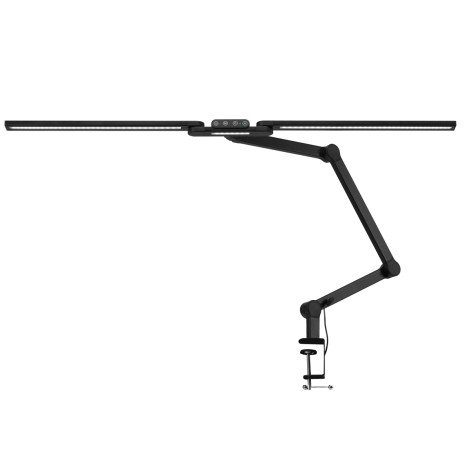 Glow L04 sort bordlampe til behandling — forfra